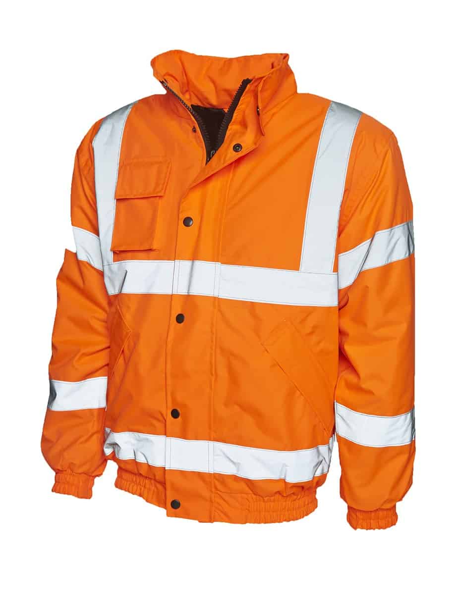 High Visibility Bomber Jacket – Uneek