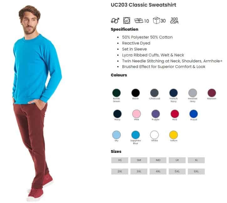 4 T – Shirts and 2 Warmer Tops Budget Workwear Bundle